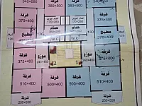 للبيع بناء مساحة 526 مترمعمر ٣طوابق على الهيكل حلب جمعية الفتح