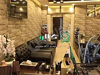 للبيع مكتب مفروش حمص الغوطة شارع محل الجلبجي تجهيز سوبر 