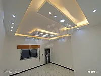 للبيع شقة ارضية طابقين 200م/ 3 غرف+حديقة+كراج/ السلمية طريق القلعة