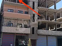 للبيع شقة عالعضم طابق رابع 125متر/الحسكة _العمران