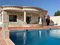 إيجار مزرعة ضخمة -طريق المطار - ريف دمشق -مساحة 2000