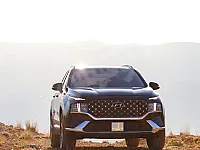 Hyundai Santa Fe 2022 للإيجار في دمشق مع تأمين شامل