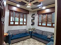 للبيع شقة ارضية ديلوكس 140م اربع غرف و صالون/ بالتعاونية طريق مصياف