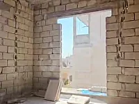 للبيع شقة عضم 140م طابق 3 فني/ 4 غرف و منافع/ إدلب قصور شعيب 