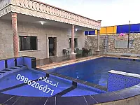 للايجار مزرعه حلب خان العسل تجهيز ممتاز 