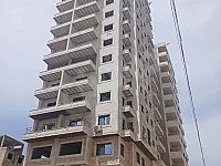 للبيع شقة سكنية على الهيكل اكساء حجر خارجي في اللاذقيه ضاحية الزيتونة 