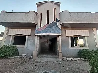 للبيع مزرعه حمص طريق مصياف نصف أكساء 