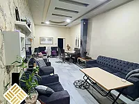 للبيع شقة ديلوكس مفروشة 120م/ط 2/ 4 غرف/+ملحق 40م/حماه حي الشريعة 