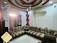 للبيع شقة ديلوكس مفروشة 165م/ ط اول فني/ 4 غرف ومنافع/حماه حي الشريعة