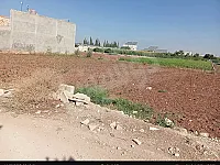 للبيع ارض زراعية 1110م مخدمة صرف صحي و اشتراك جب/حماه مزارع الضاهرية 