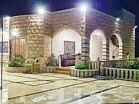 للبيع مزرعة مفروشة 750م وبناء 120م/مخدمة بالكامل/حماه حي الضاهرية 