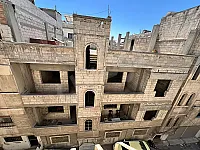 للبيع شقة حمص جنوب دوار المساكن تجهيز عضم 