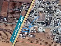 للبيع ارض سكنيه حمص القصير قرية الحمراء موقع مميز 