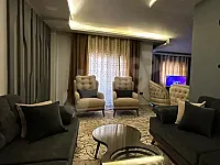 شقة للبيع مفروشة - مشروع دمر -165م² 3 غرف مع مصعد وطاقة شمسية