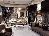 شقة مفروشة للإيجار في المرديان بحلب - 3 غرف وصالون