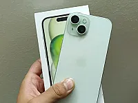 آيفون 15 أخضر جديد 128GB مع كفالة في دمشق