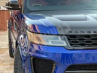 للبيع رنج روفر svr اساسي لون ازرق ببسي منميز تواجد حماه 