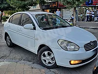 هونداي أكسنت 2008 للبيع ب6500$ في دمشق مع فتحة سقف