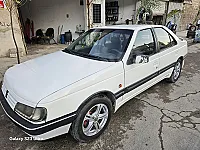 بيجو 405 مستعملة 1993 للبيع بحلب - أوتوماتيك أبيض