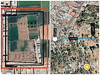 أرض للبيع في داريا 3850م² مع مصنع وطاقة