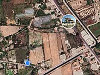 للبيع أرض مزرعة البندقية بين مفرق الحويز ومفرق رأس العين 