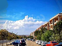 للاجار شقة سكنية 7غرف مساحة 400على استراد قرطبة