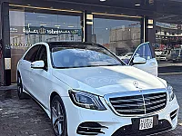 S 550  2016 للبيع140000 كم تحديث 2020الداخل جلد ابيض وفرميكا 
