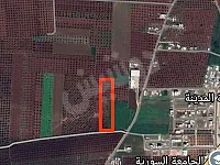 أرض للبيع قرب معبر السلامة جانب مشروع ملهم السكني موقع استراتيجي