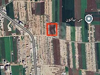 أرض تجارية للبيع في أعزاز المحلق الشرقي موقع ممتاز النصف قابل للبيع 