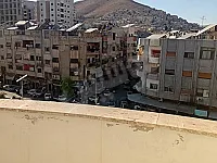 شقة للإيجار في برزة البلد 120م² غرفتين وصالون طابق 4