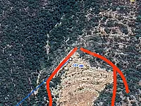 أرض زراعية اوسياحية للبيع 7 دنمات مرخصة مزرعة أبقار في القرداحة