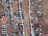 ارض للبيع حمص الأوراس المساحة 50 دونم الواجهة على الطريق 800m