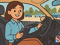 للسيدات فقط - دروس خصوصية في قيادة السيارات بدمشق مع مدربة محترفة