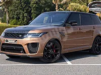 رنج روڤر بلون دهبي من أجمل وأنضف وأفخم السيارات بسوريا