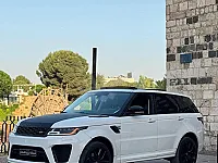 رنج روڤر بلون أبيض من أجمل وأنضف وأفخم السيارات بسوريا