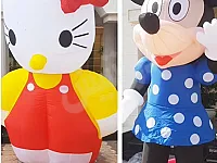 للبيع شخصيات هوائية للمناسبات و الاحتفاليات