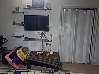 شقة غرفتين وصالون امريكي وحمام وبرندا اول بناء بعد معهد اللغات العسكري