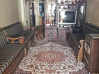 للبيع شقة بحي القنوات بجانب ثانوية السعادة طابق اول مساحته ١٢٠