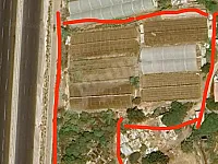 أرض زراعية  5 دونم/4كم عند طرطوس ع الأتوستراد /عرض ع الأوتستراد 100م 