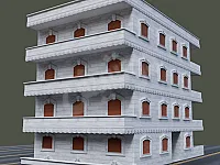 شقة 110م² للبيع في كفر حمرة بناء جديد تسليم عضم 