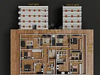 شقة للبيع في كفر حمرة 110م²، بناء جديد بسعر مميز