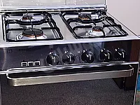 فرن غاز ستانلس 