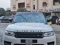 رنج روفر سبورت 2014 أبيض بحالة ممتازة بسعر 18,000 دولار