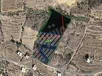 بيع أرض سكنية 14400 م² في القدموس، طرطوس -السعدانة طابو نظامي