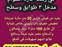 بناء ثلاث طوابق للبيع في عربين بسعر مغري مع سطح