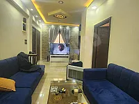 ركن الدين مقابل فروج البيك تاني بناء عن الشارع العام غرفتين وصالون