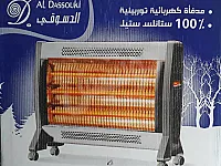 دفاية كهربائية دسوقي جديدة 3 شمعات مع توربين في دمشق