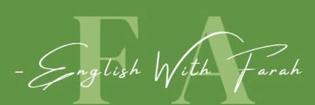 English with Farah  Cover