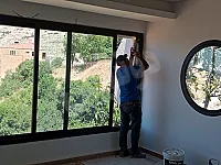 منجور المنيوم و زجاج وأرمات بكافة انواعها