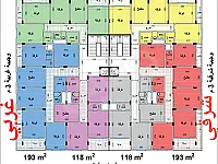 شقة للبيع 118 متر في سرمدا الجديدة بسعر 17500$